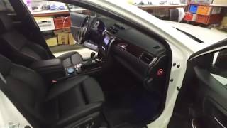 Передние сиденья от BMW 5 серии F10 на Toyota Camry