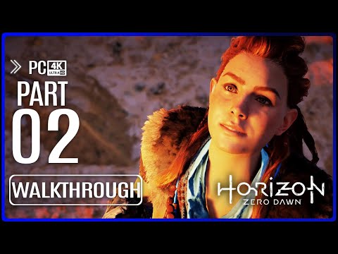 HORIZON ZERO DAWN PC Gameplay Walkthrough PART 2 (4K 60FPS) No Commentary Ultra HD