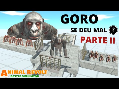 Goro se Deu Mal? Parte 2  - Animal Revolt Battle Simulator  - Vídeo Extra