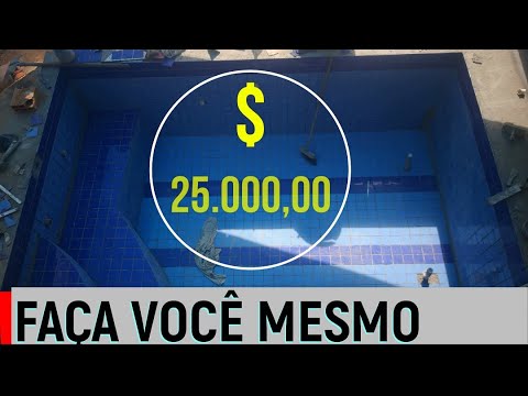 PISCINA DE ALVENARIA - FAÇA VOCÊ MESMO