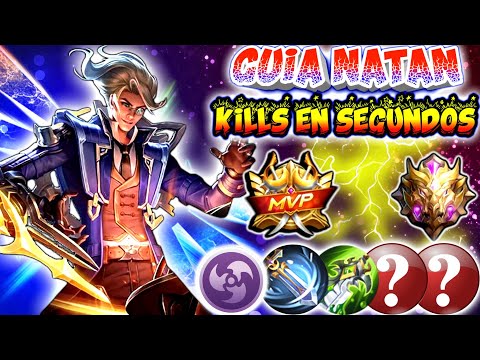COMO JUGAR CON NATAN Mobile Legends 2022 ⚛️ / Mejor BUILD, EMBLEMAS, COMBOS y COUNTER 🔥