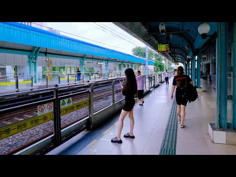 Linha 1, Lianhua Road, Metrô de Xangai [4K]