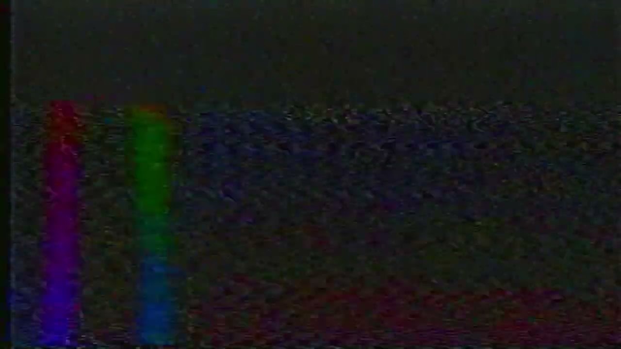 VHS Video Effects 4 - TV static with color