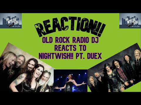 [REACTION!!] Old Rock Radio DJ REACTS to NIGHTWISH ft. "HIGH HOPES" (live)