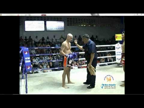 Phil Townley Muay Thai Thailand 2nd Fight