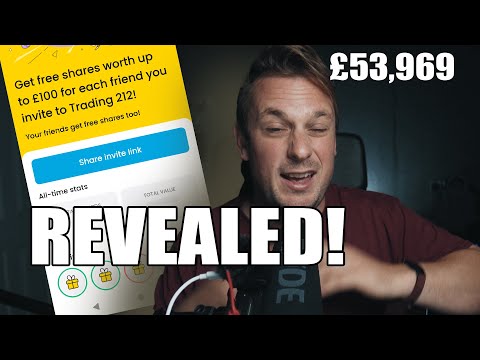 My total Trading 212 free shares revealed!