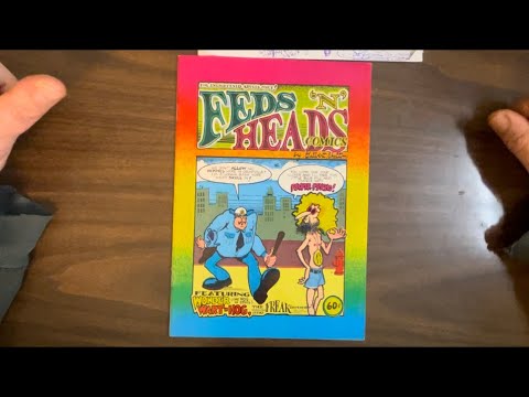 Feds ‘N’ Heads Comics: Gilbert Shelton’s 1st underground! Freak Brothers, Wonder Warthog, and more!
