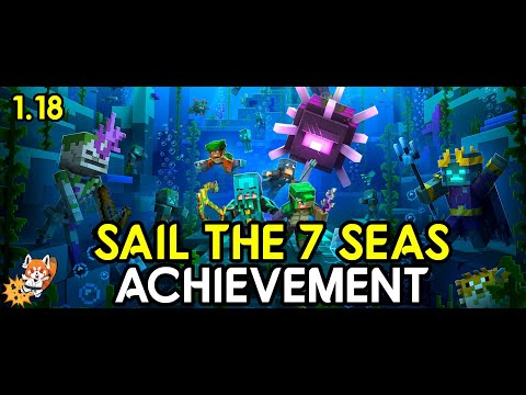 2022 Sail the 7 Seas Achievement Minecraft Bedrock Guide - Caves and Cliffs