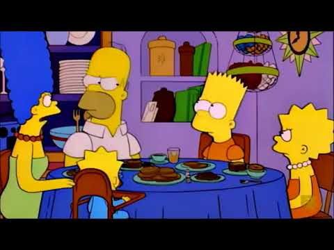 The Simpsons - Homer Is Not Talking To Lisa