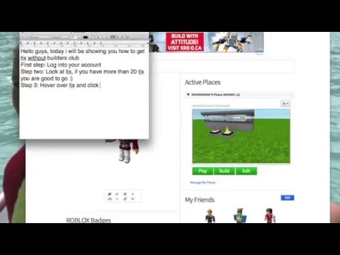 How To Get Free Robux In Roblox Without Builders Club - need builders club on roblox