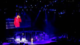 Justin Bieber A.K.A Shawty Mane Rappin - Speaking in Tounges- Live Vancouver Oct 19 2010