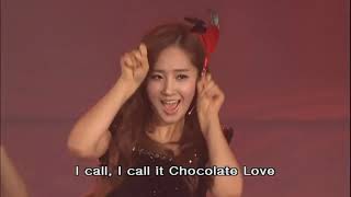 SNSD 소녀시대 - Chocolate Love [Engsub]
