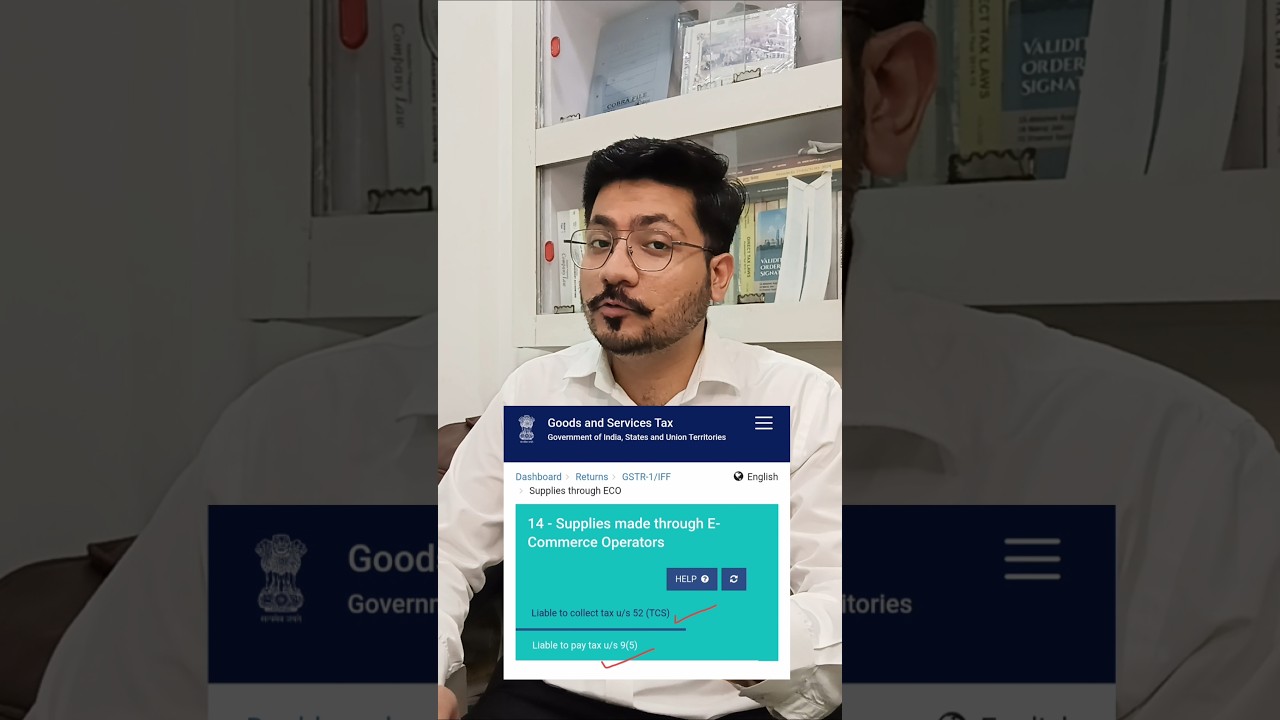 GSTR-1 Filing for E-Commerce | Table 14, Sec 52 TCS & Sec 9(5) GST Explained #gstchampion