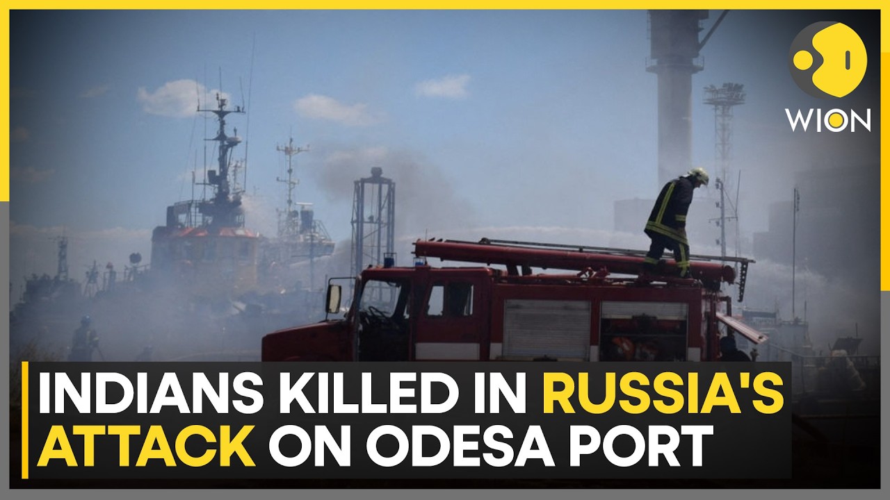 Russia-Ukraine War: Four Indian Seafarers Killed Off Odesa Port | WION News