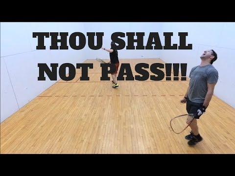 Racquetball Clips 66 - Dives, Rallies, and Broken Strings