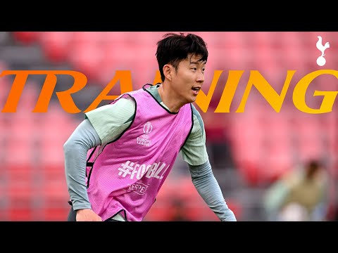 Europa League Final preparations | Behind the scenes of Tottenham Hotspur training in Bilbao