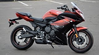 preview picture of video 'Yamaha fz6r 2011'