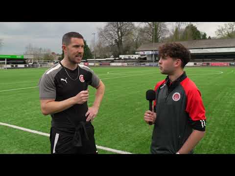 Jamie Whisken Post Match Interview | Merthyr Town vs Poole Town