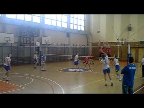 1/4 Mistrzostw Polski Juniorów Kęczanin Kęty-Ikar Legnica (1 set-ciąg dalszy)