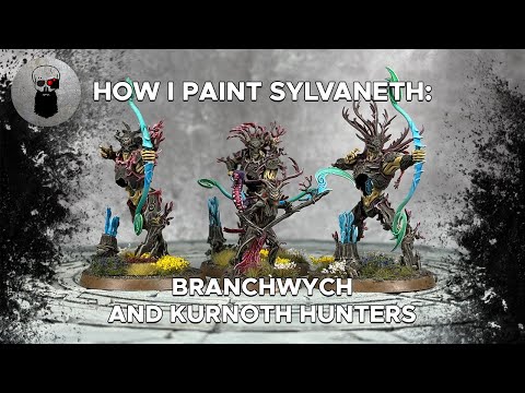 Contrast+ How I Paint Sylvaneth: Branchwych and Kurnoth Hunters