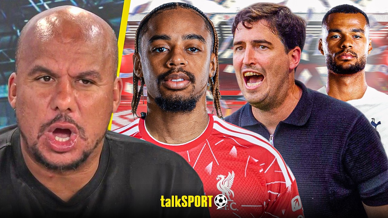 "THEY NEED MORE!" Gabby Agbonlahor EXPLAINS his CONCERNS over Liverpool's pursuit of Bradley Barcola