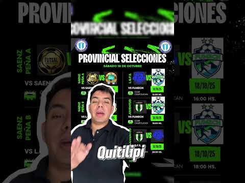 PROVINCIAL DE SELECCIONES CAFS CHACO QUITILIPI