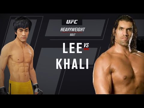 UFC4 | Bruce Lee vs Great Khali Indian (EA Sports UFC 4)