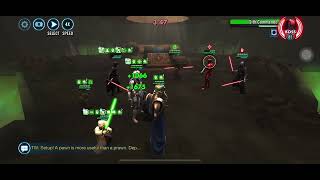 potency down conquest in one battle swgoh