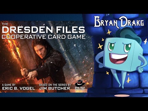 The Dresden Files Co Op Card Game Review with Bryan - YouTube