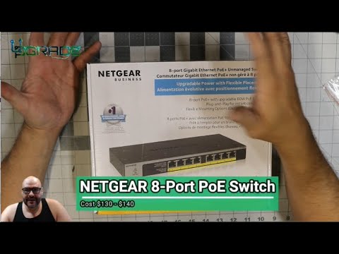 Netgear 8-Port POE Switch