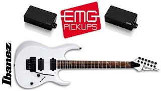 Video thumbnail for Ibanez RGD 320 Z with EMG 60 / 81 by Eko Ljatifi