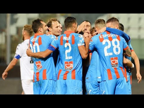 Catania 1-0 Sicula Leonzio - Highlights HD - Coppa Italia Serie C
