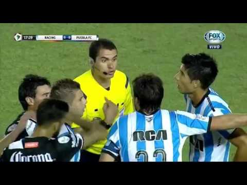 Gol anulado a Lollo // Racing 1-0 Puebla FC // Repechaje Copa Libertadores 2016 (Vuelta)