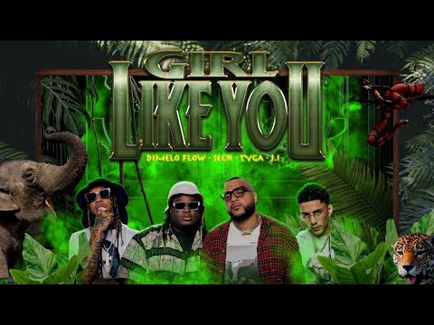 Dímelo Flow, Sech, Tyga, J.I. - Girl Like You (Official Video)