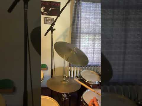 Old k Constantinople (top) and intermediate stamp (bottom) 14” hi hats