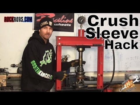 Crush Sleeve Install Made Easy - Rock Rods Tech Quick Tip