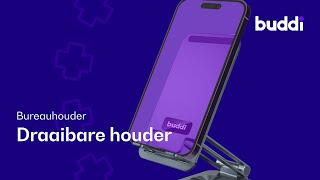 Buddi Draaibare Tablet / Smartphone Bureau Houder Spacegrijs Houders