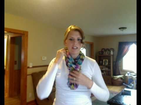 Quick Scarf Tying:Seven ways to tie an Infinity Scarf