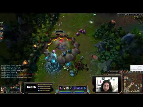 imaqtpie plays Graves with Annie vs Jinx Thresh bot lane