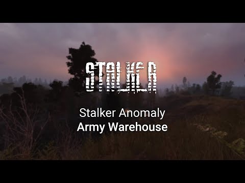 Stalker - Anomaly Ambience & Music - Army Warehouse - Wind sounds - Combat sounds  - Music - Crows
