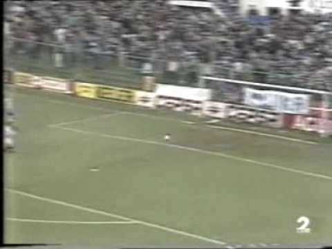 TEMP 90-91 Jornada 34. 0-1 Larrañaga p.p. (Real Sociedad-Atletico) .wmv