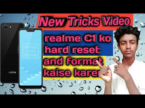 New Tricks Video Realme C1 Ko Hard Reset And Format Kaise Karen % Work Karega 🔥