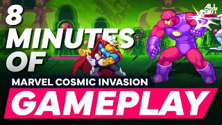 Marvel Cosmic Invasion - She-Hulk and Rocket Raccoon EXCLUSIVE Gameplay