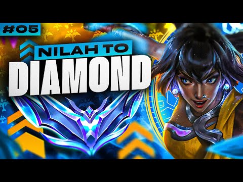 Nilah Unranked to Diamond #5 - Nilah ADC Gameplay Guide | League of Legends