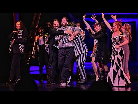 Andrew Kober Adam Debut | Beetlejuice curtain call