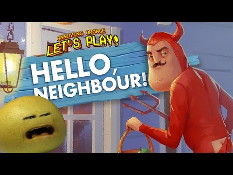Hello Neighbor Walkthrough Annoying Orange Plays Roblox Blocky - hello neighbor walkthrough annoying orange plays roblox blocky butt toucher by annoyingorangegaming game video walkthroughs
