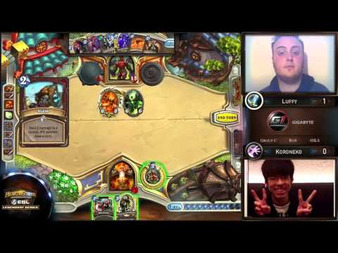 Luffy vs Koroneko | Redemption Tournament: Group C - Quarterfinal | ESL Hearthstone Legendary Series