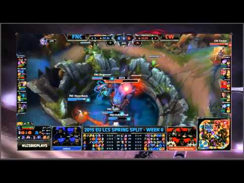 EU LCS FNC vs CW Game 2 Part 2 Highlights Lol tv