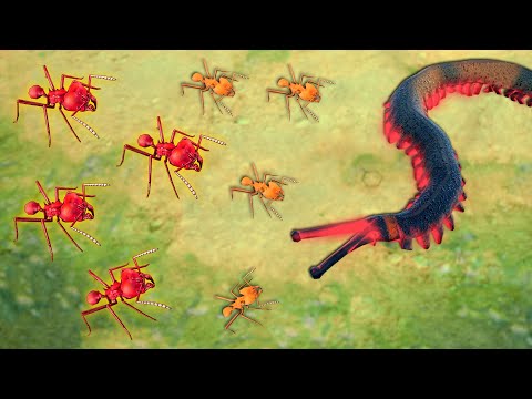 The NEW Worm Monster Is TERRIFYING in Empires Of The Undergrowth