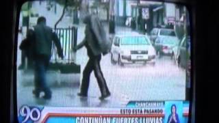 preview picture of video 'ESTO ESTA PASANDO EN CHANCHAMAYO siguen las lluvias'
